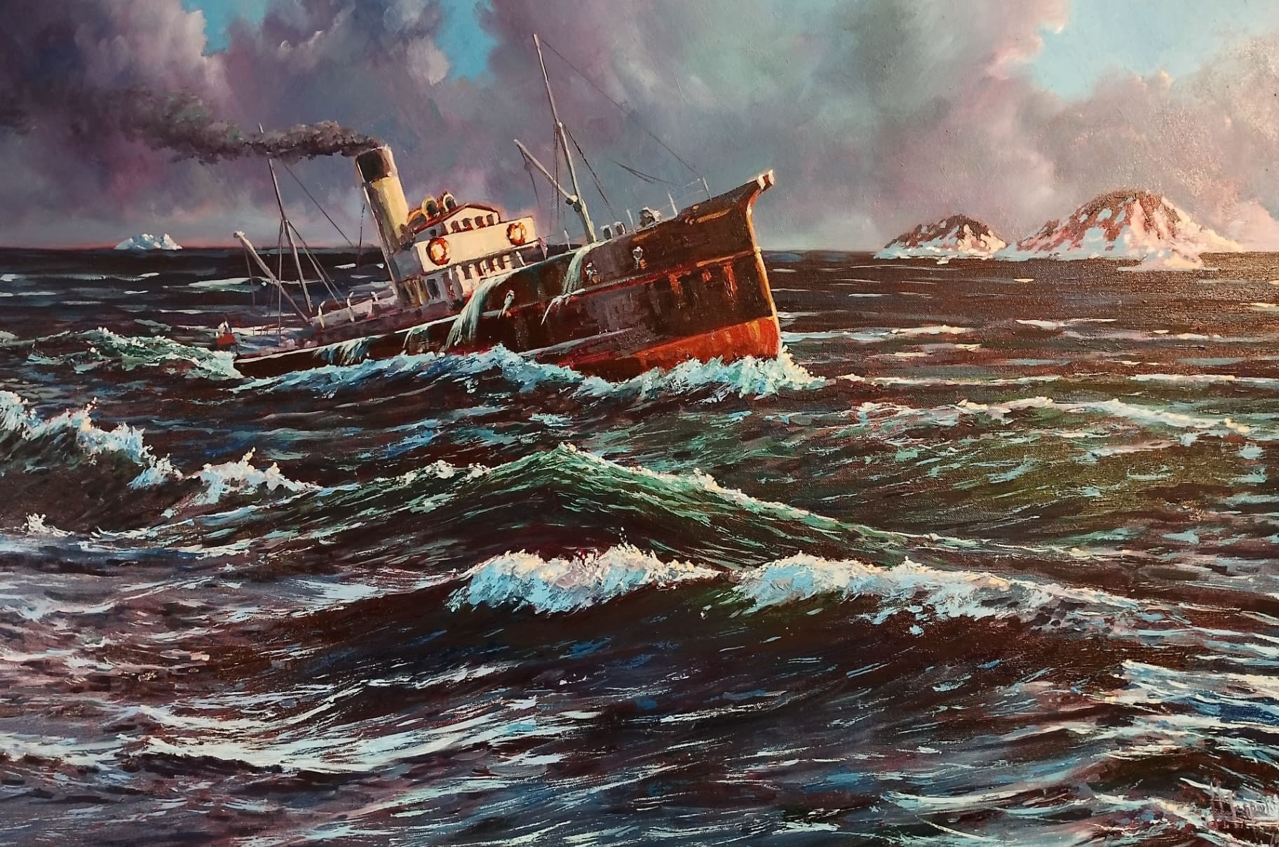 1916, rescate en la Antartida